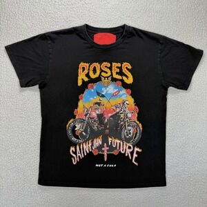 Saint JHN X Future Not A Cult Roses T Shirt Small Freebandz Streetwear Rap Moto